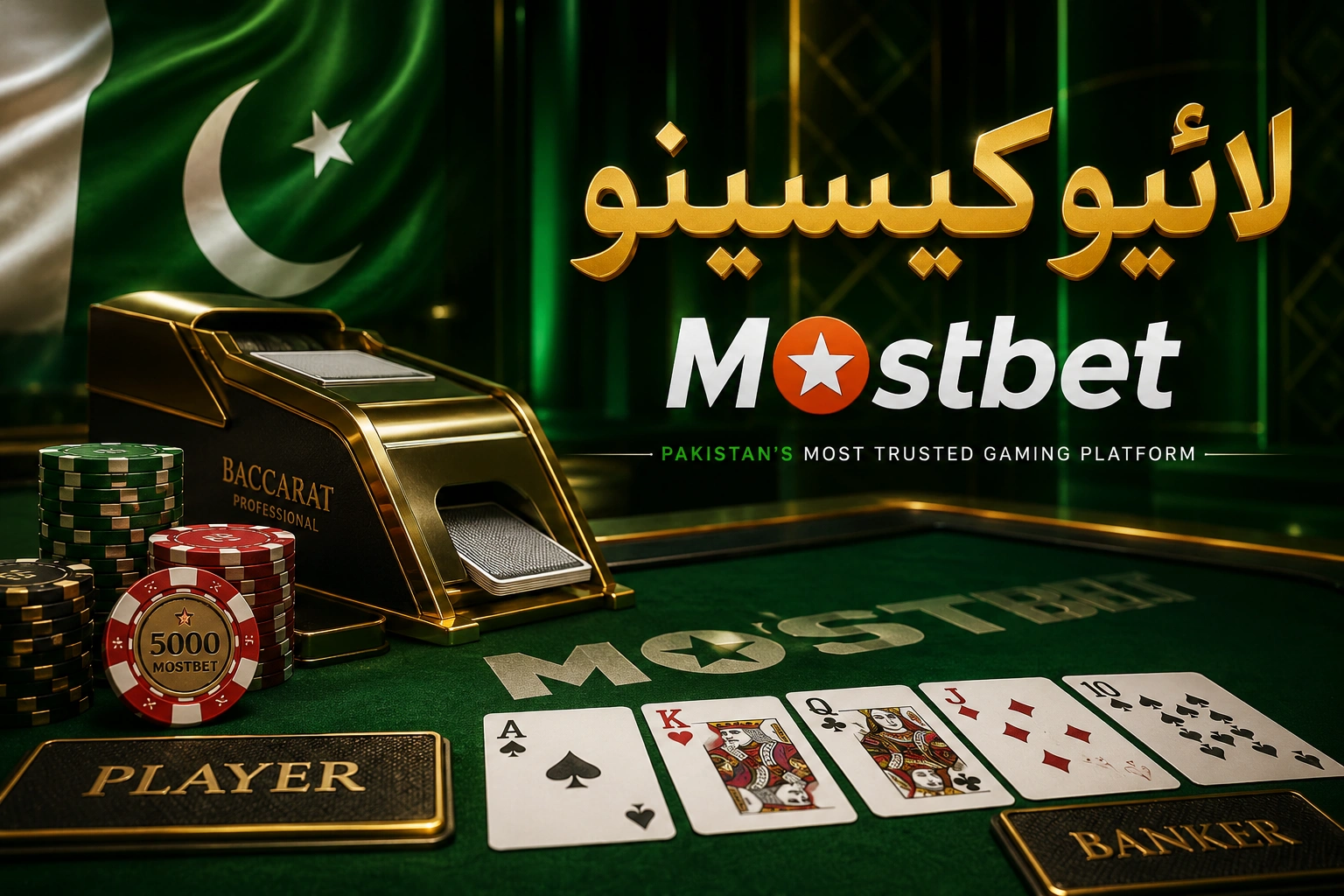 Mostbet live casino Pakistan guide